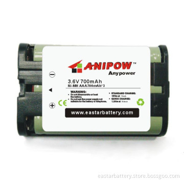 Cordless Phone Battery 3.6V 750mAh